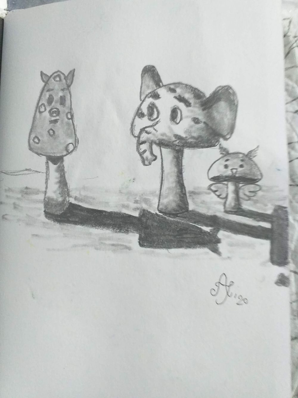 Fearless Art Jumpstart - my own paintings for the 14-days drawing challenge - image 7 - student project
