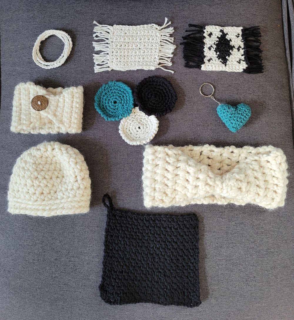 My first crochet projects! - image 10 - student project