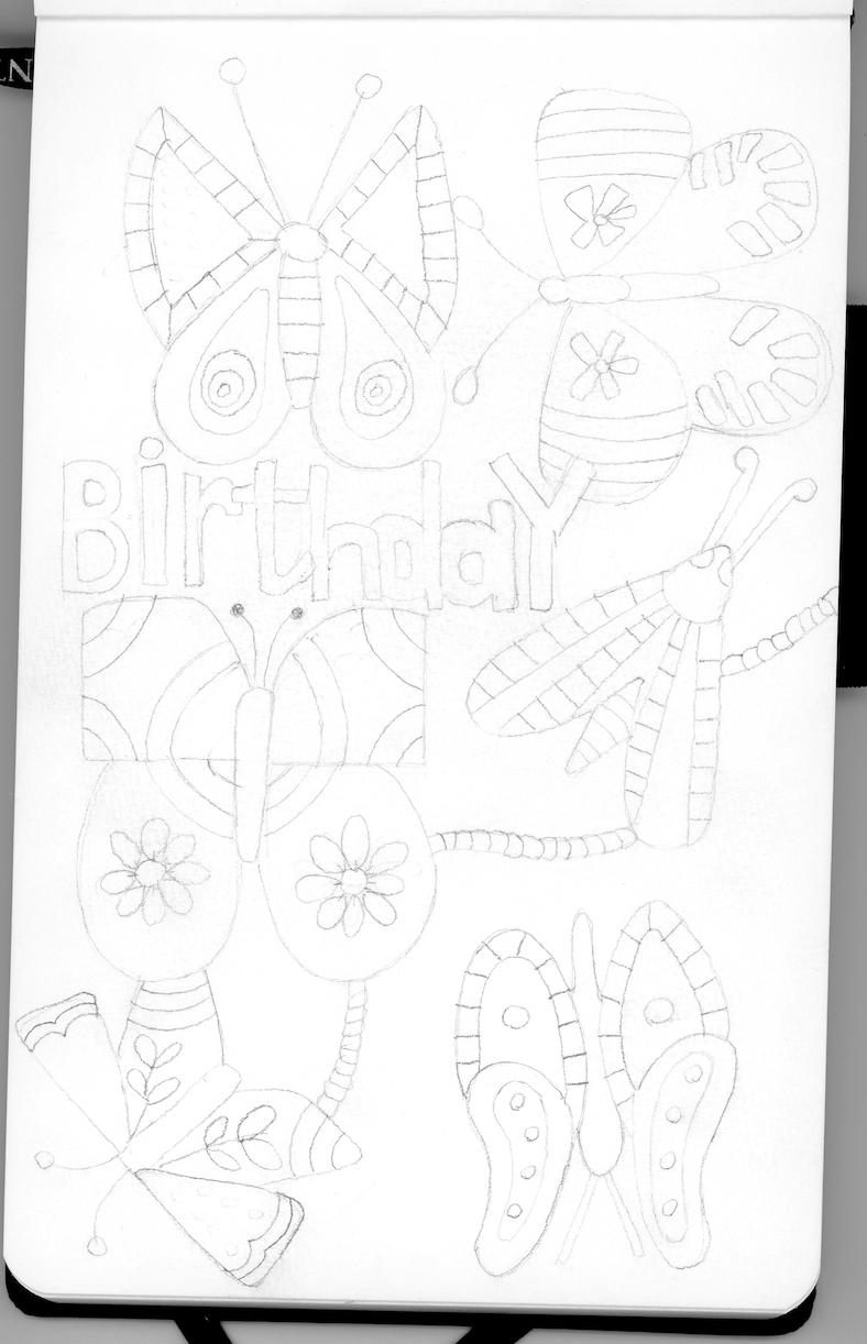 Birthday Butterfly - image 1 - student project