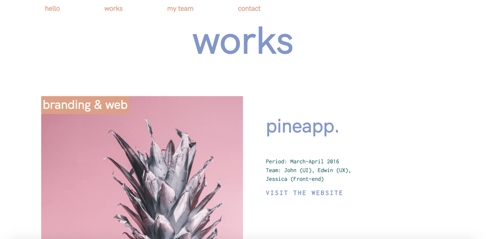 Screenshots of Class Project - image 2 - student project