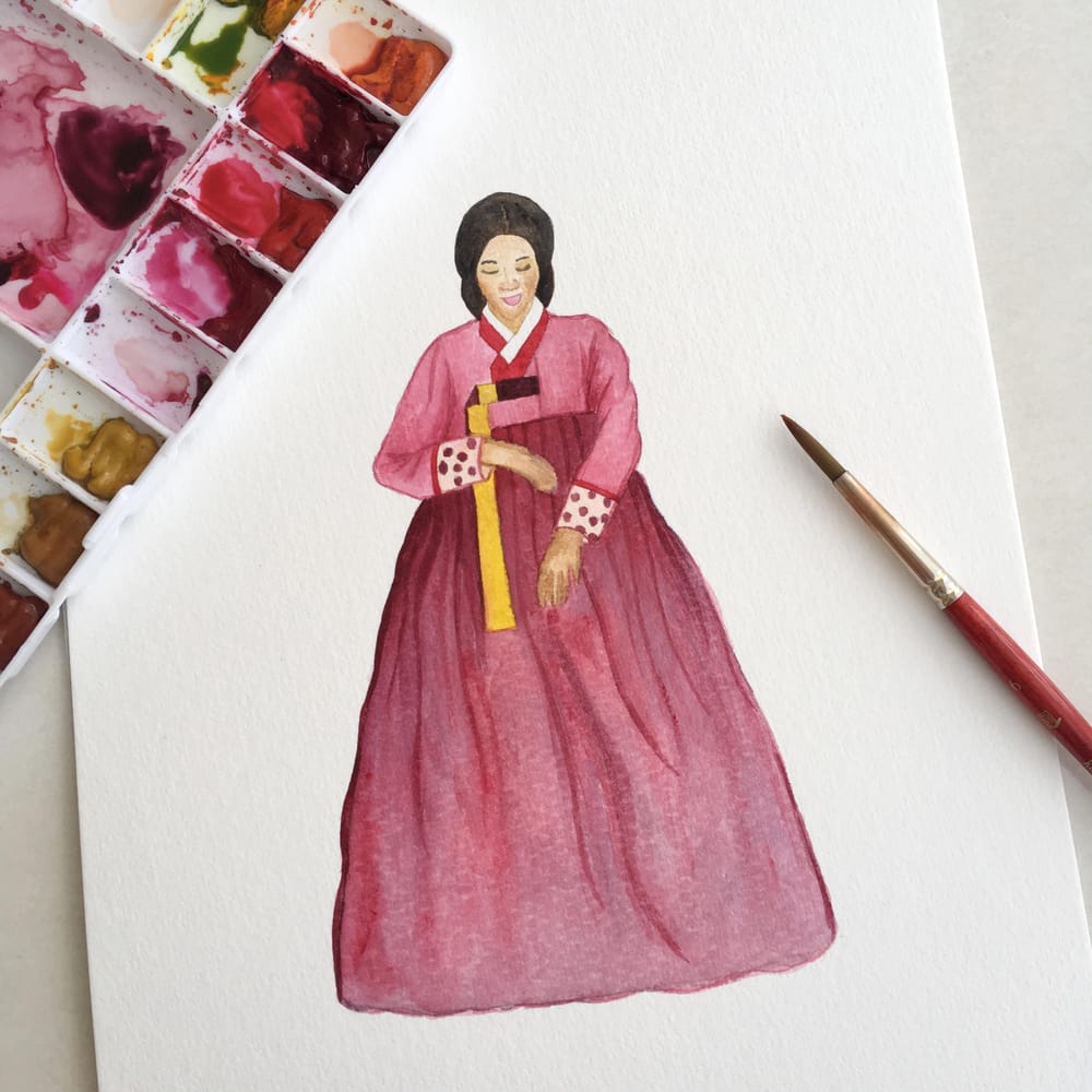 Fashion Illustration - image 1 - student project