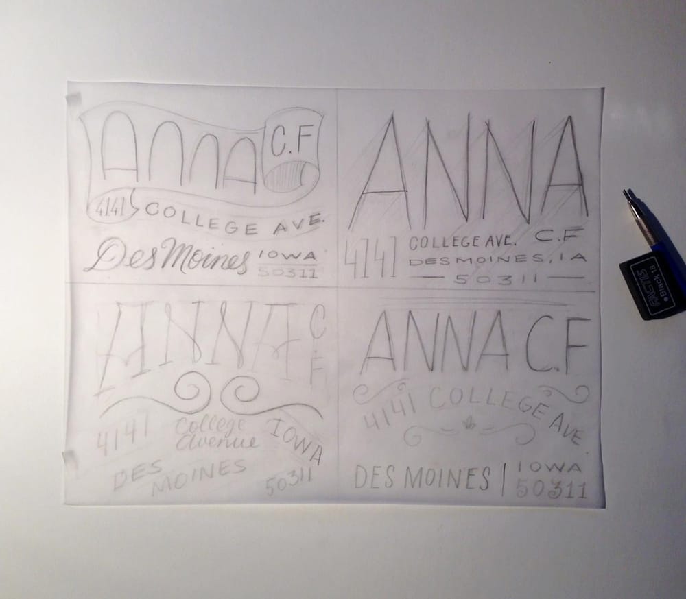 Lettering a Letter - image 14 - student project