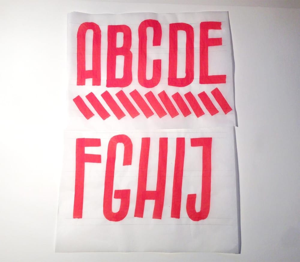 Lettering a Letter - image 7 - student project