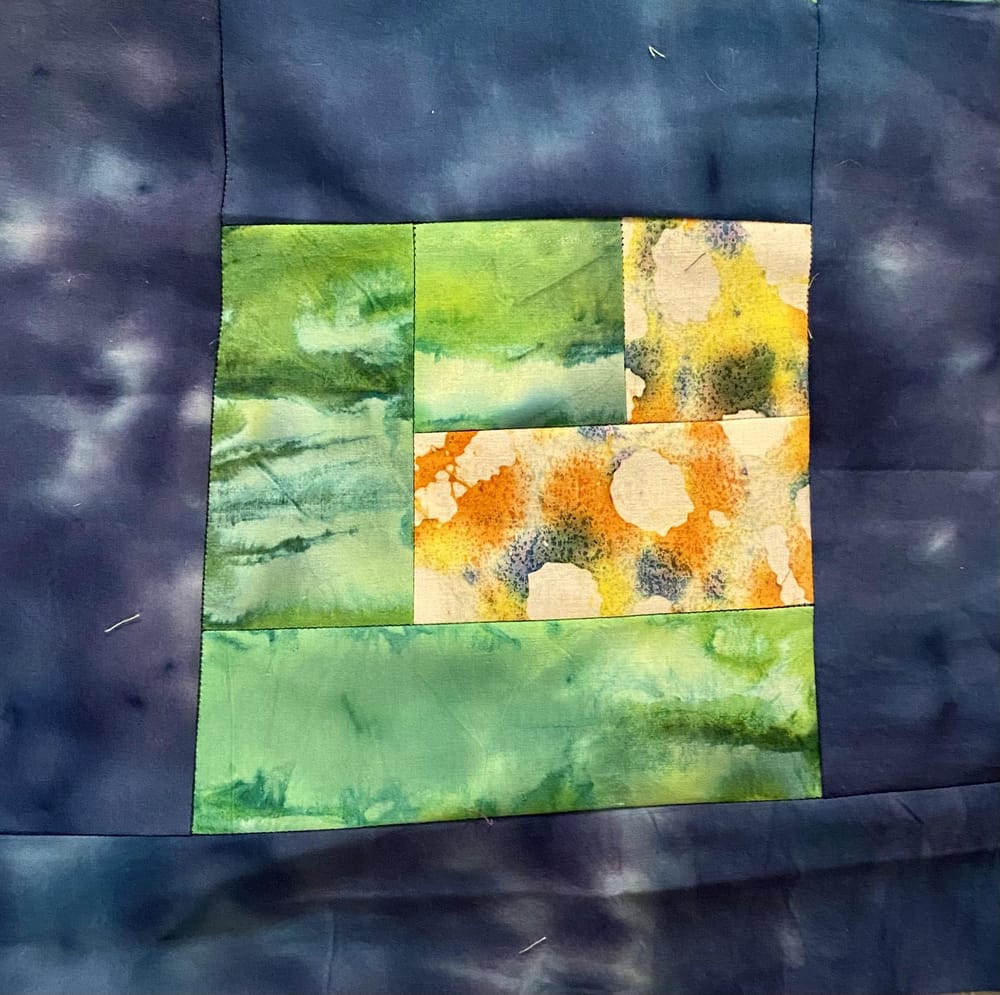 This is really my 1st quilt block! - image 2 - student project