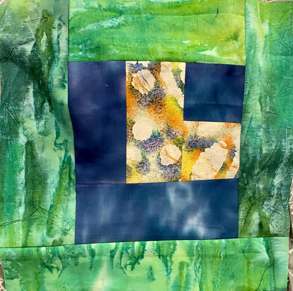 This is really my 1st quilt block! - image 3 - student project