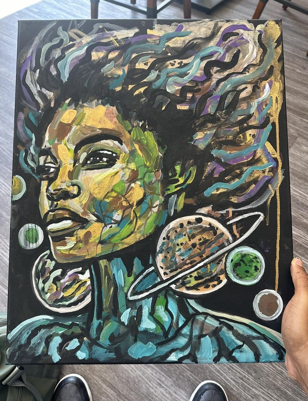 Galaxy Goddess - image 1 - student project