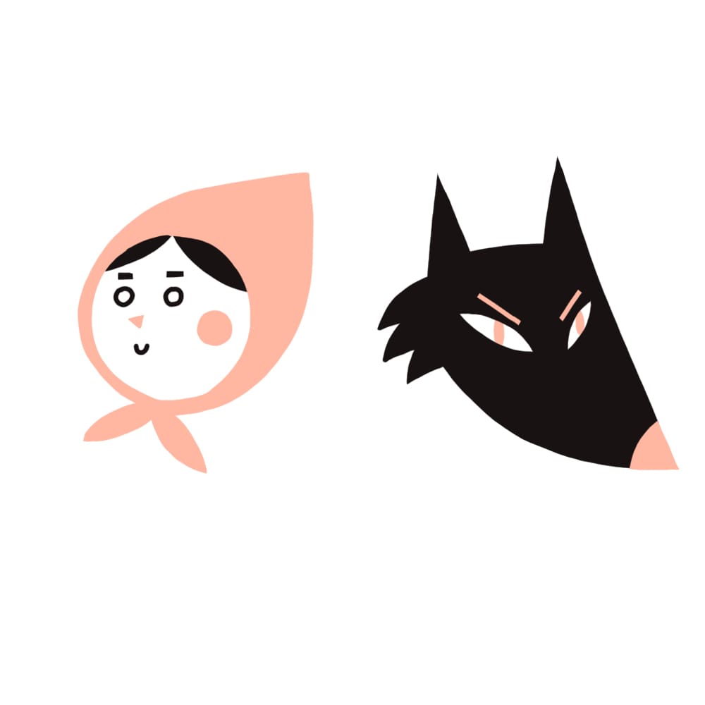 Big Bad Wolf -> Red Riding Hood - image 4 - student project