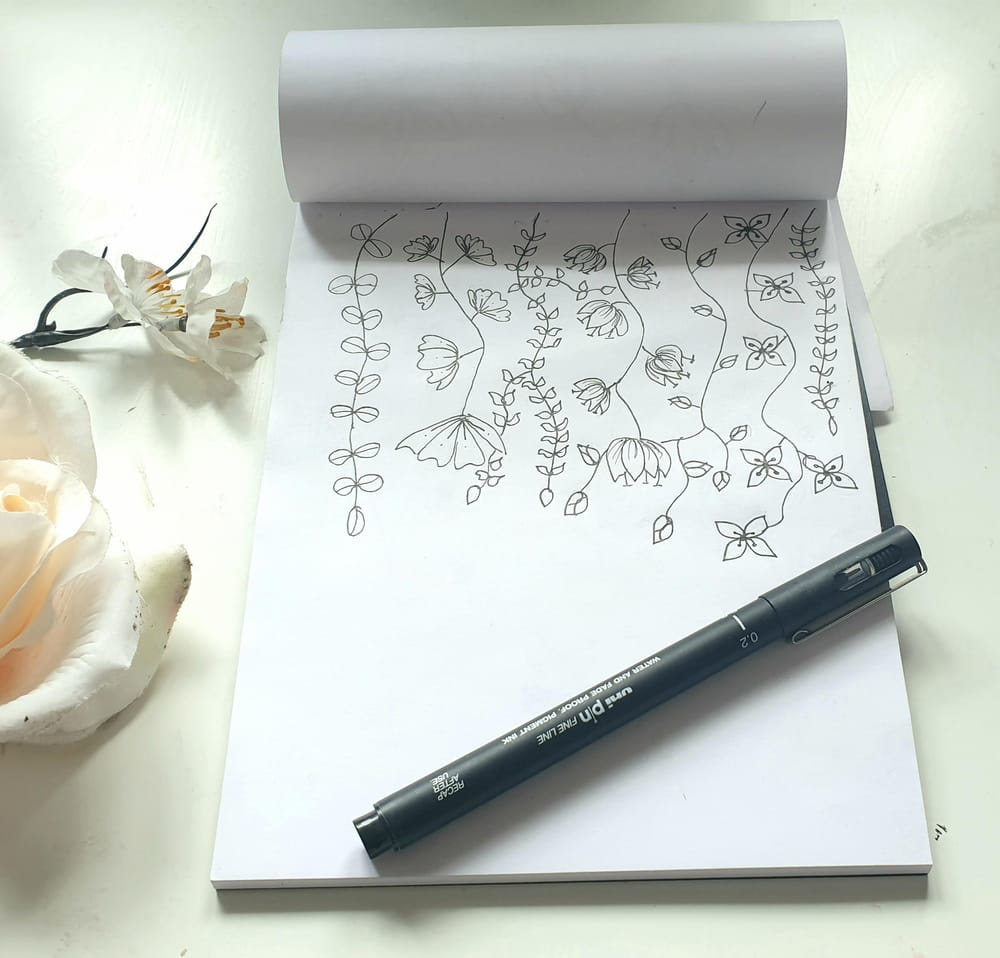 My floral cascade - image 1 - student project
