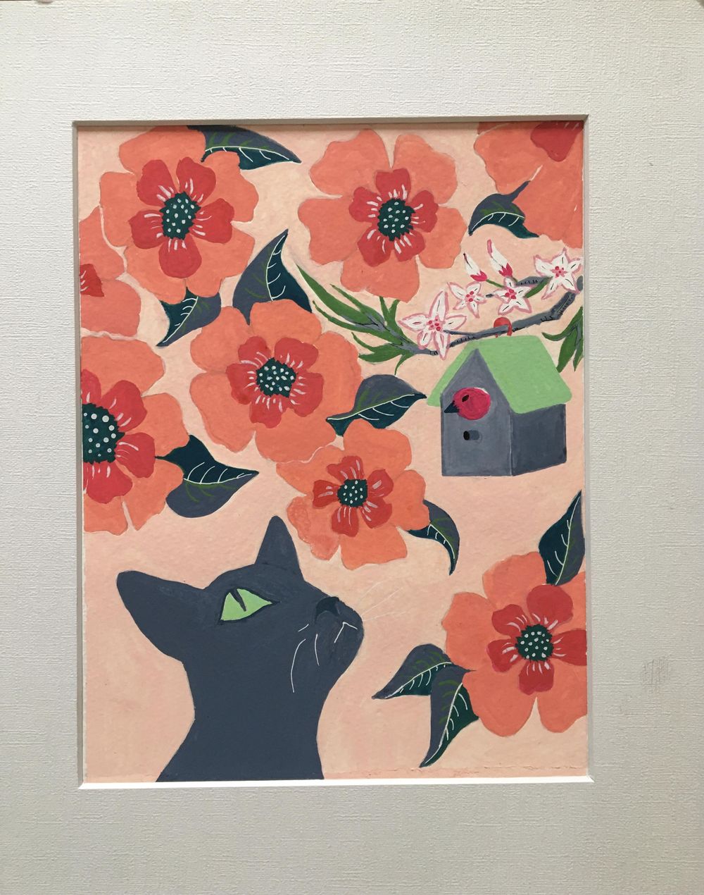 Cat and the Birdhouse - image 1 - student project