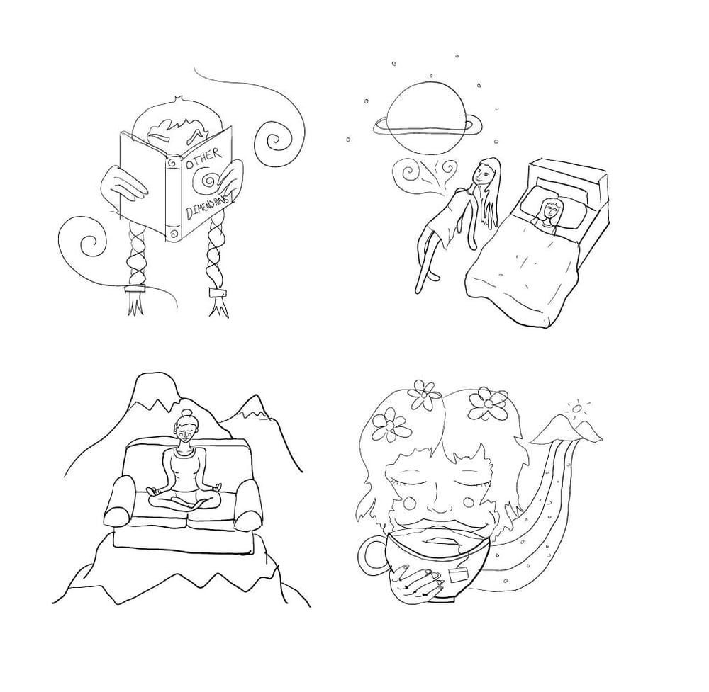 Metaphysical - Spot Illustrations - image 5 - student project
