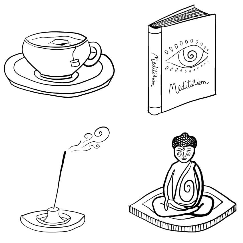 Metaphysical - Spot Illustrations - image 2 - student project
