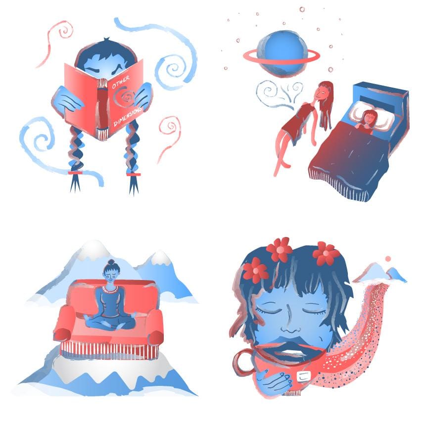 Metaphysical - Spot Illustrations - image 6 - student project