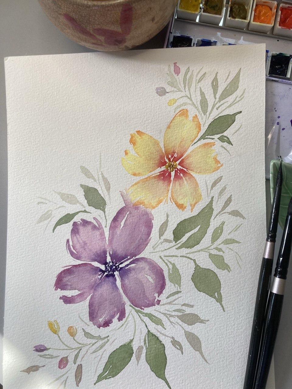 Tranquil Blooms - image 1 - student project