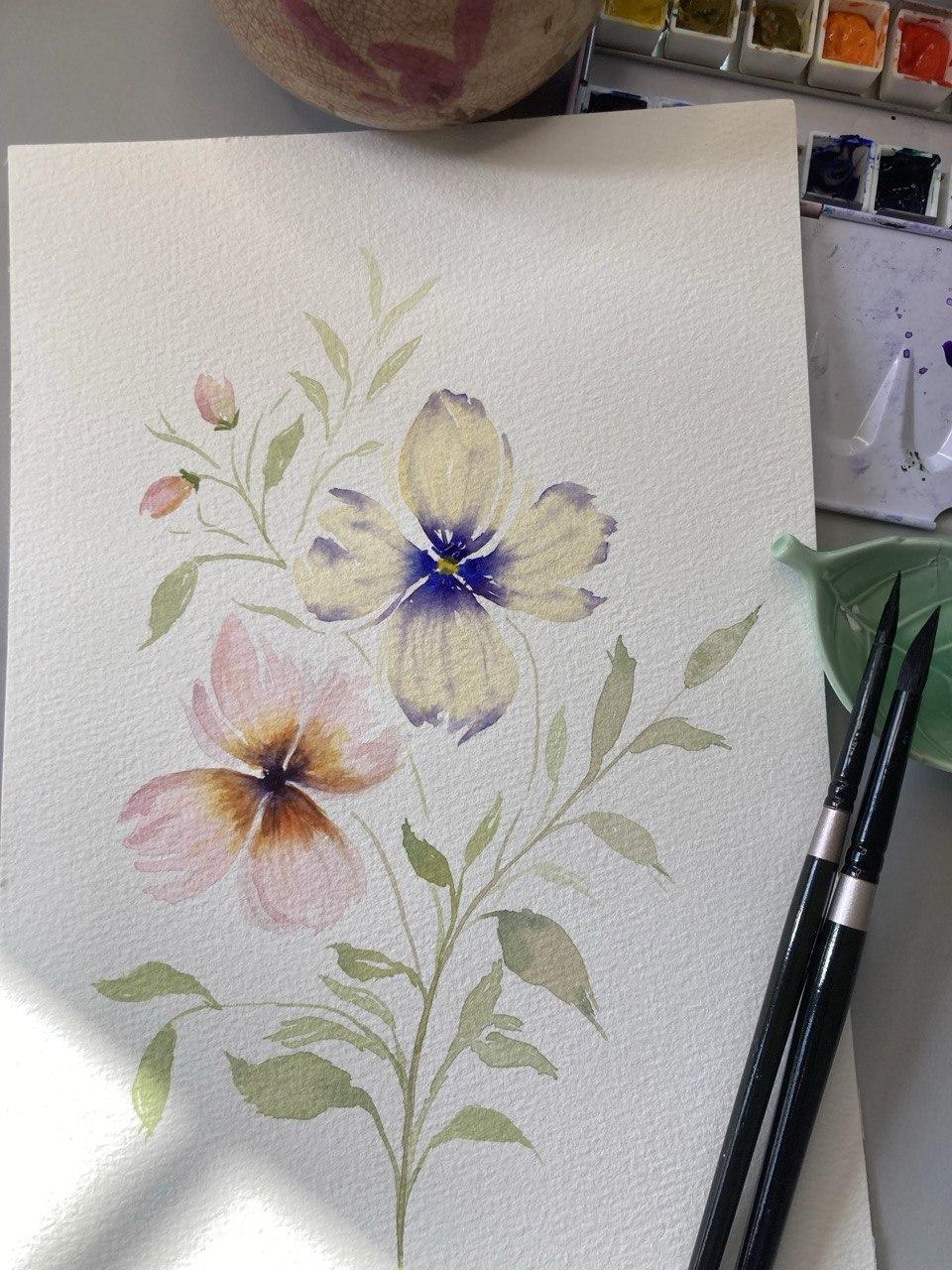 Tranquil Blooms - image 2 - student project