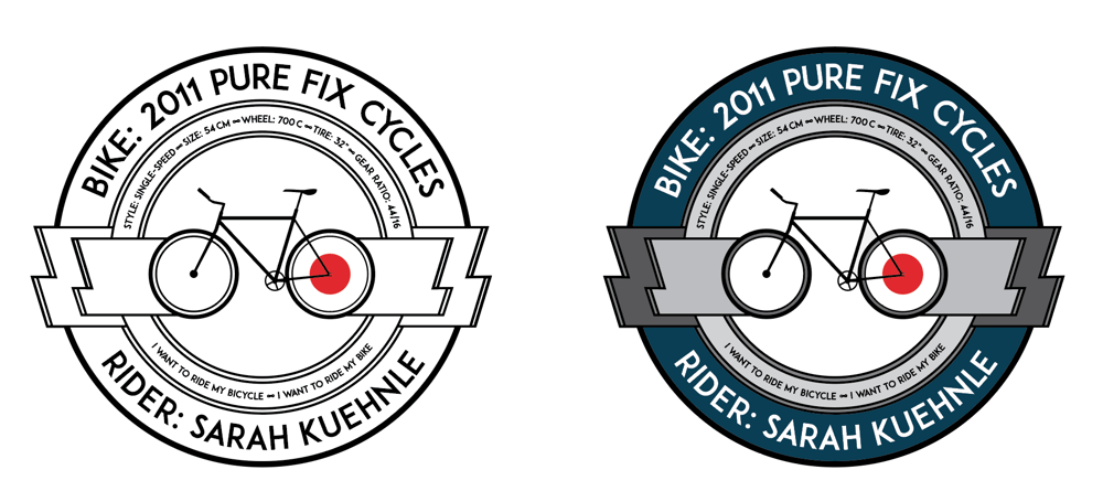 Bicycle bag/gear tag - image 1 - student project
