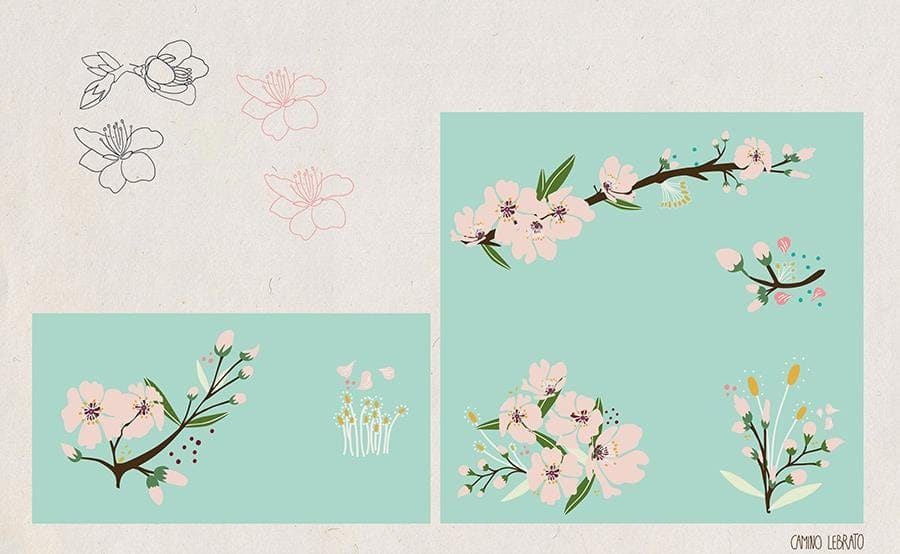 Almond Blossom - image 3 - student project