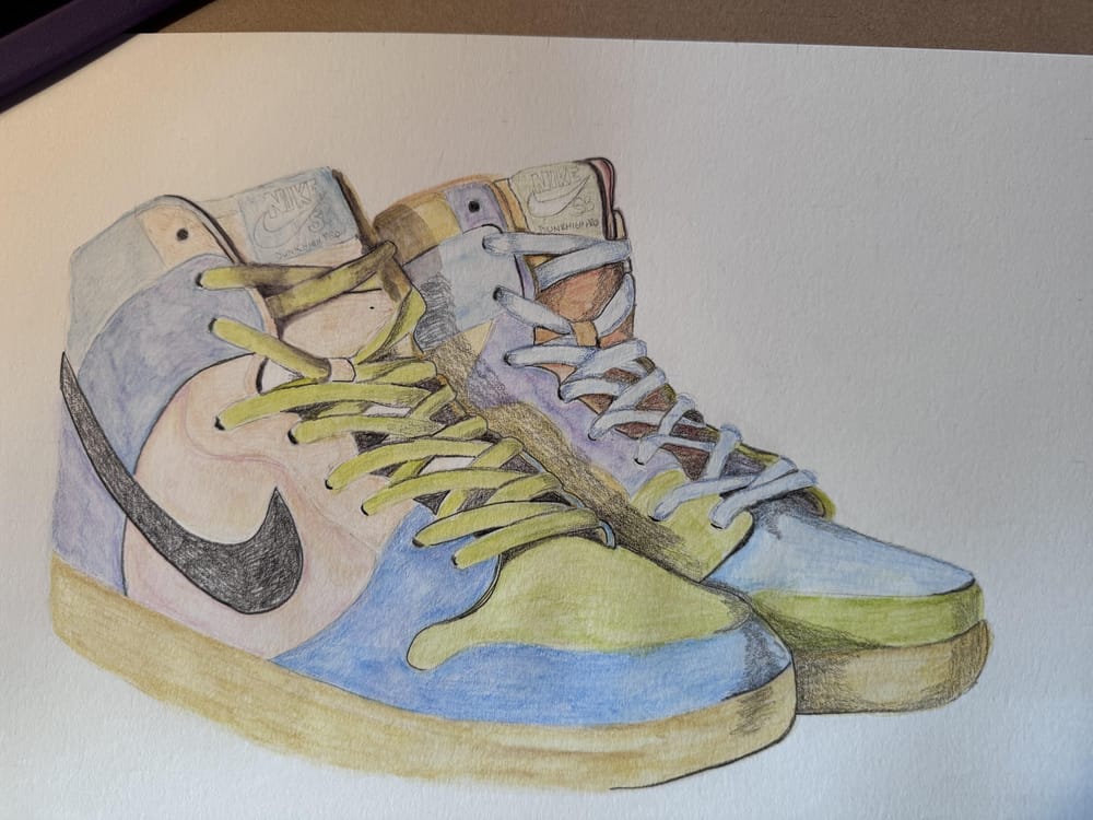 Inktense Watercolor Pencil - image 1 - student project