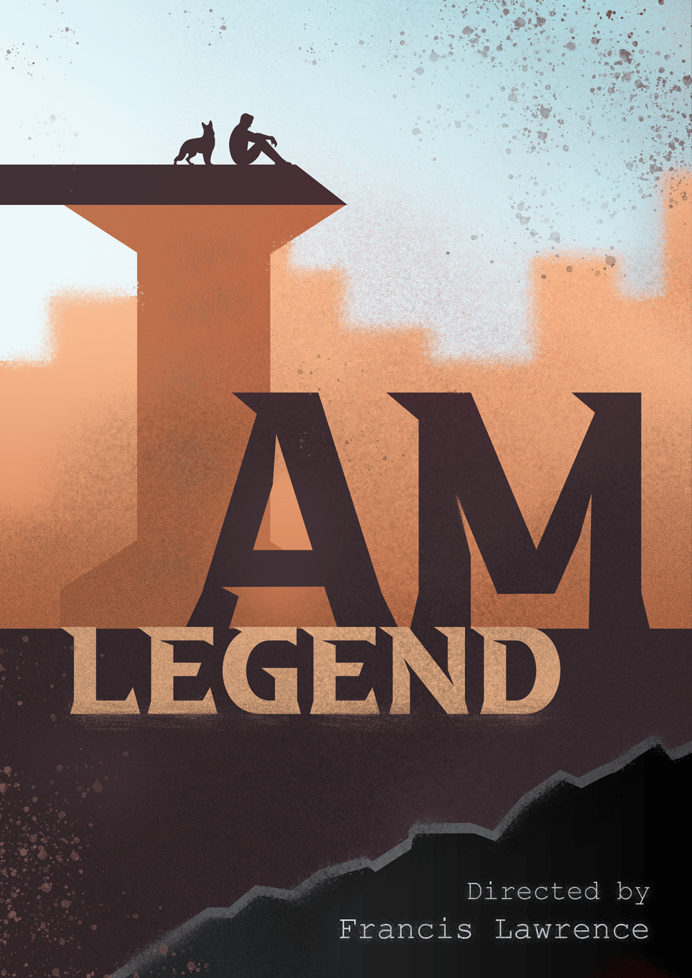I Am Legend Movie Poster - image 1 - student project