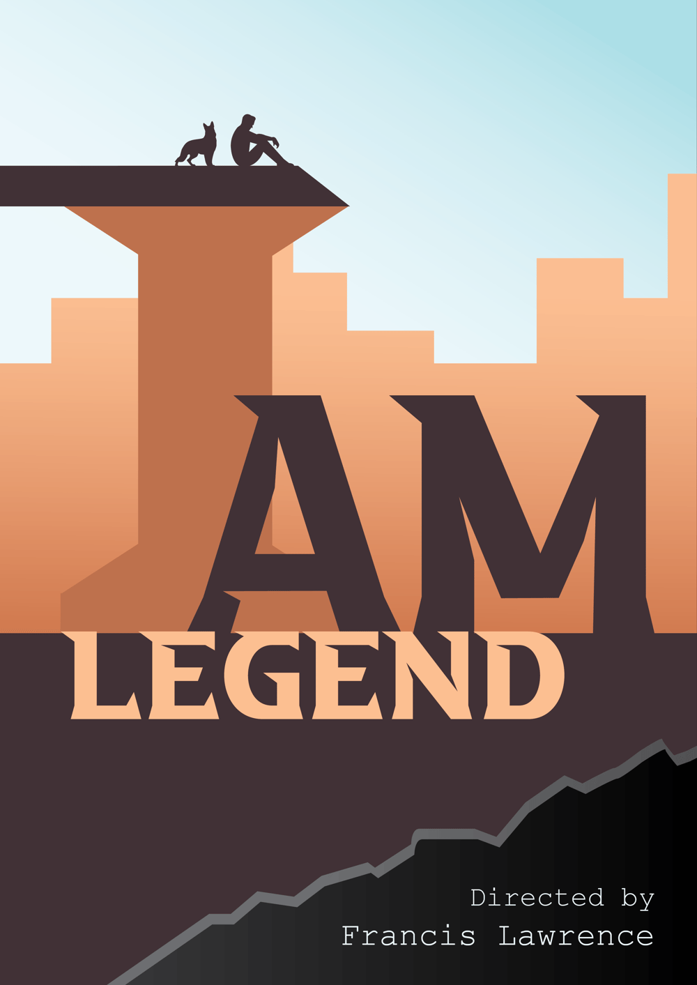 I Am Legend Movie Poster - image 2 - student project