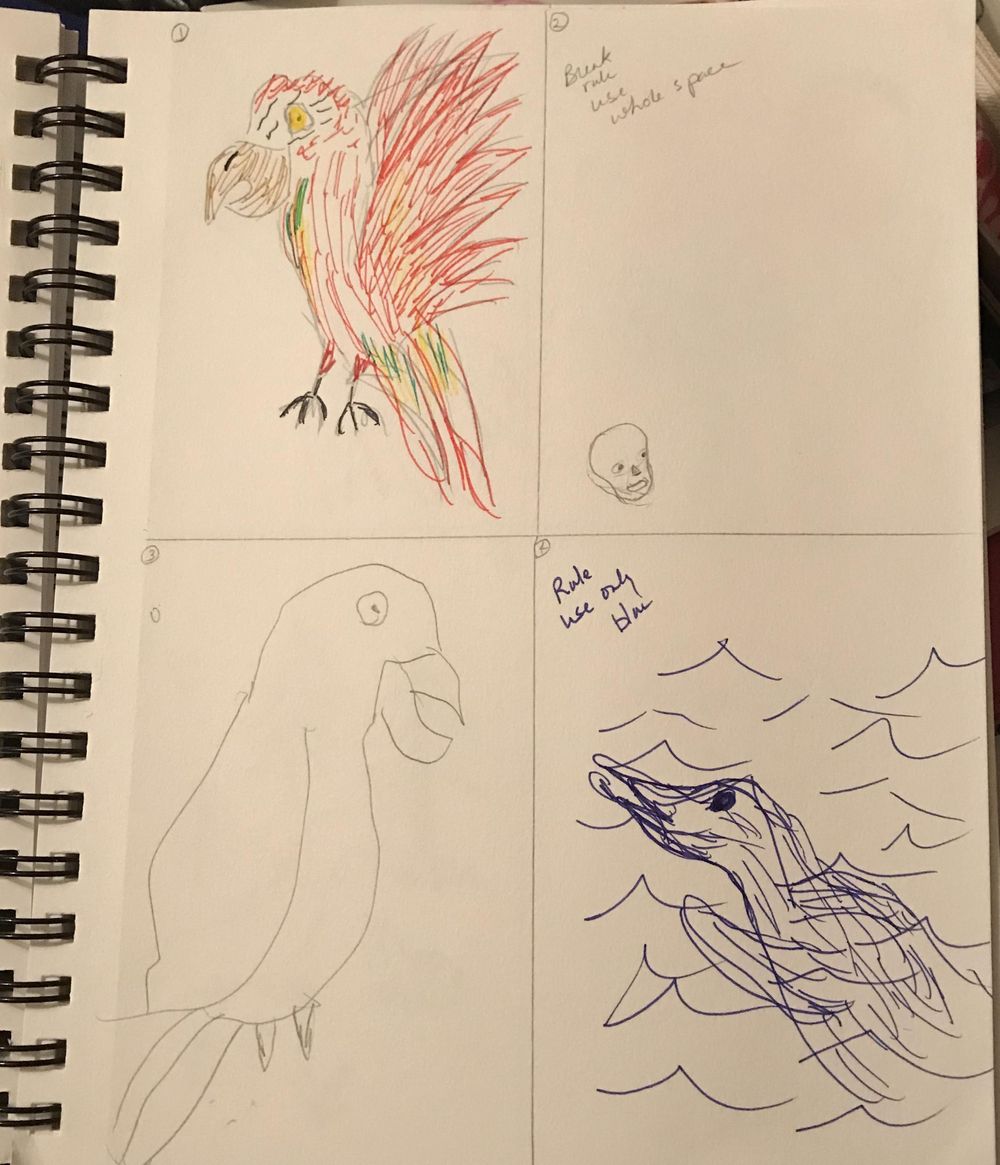 Quick drawings - image 1 - student project