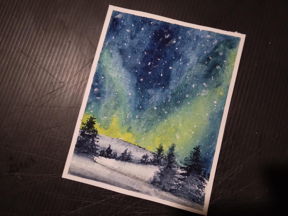 watercolour challenge - image 7 - student project