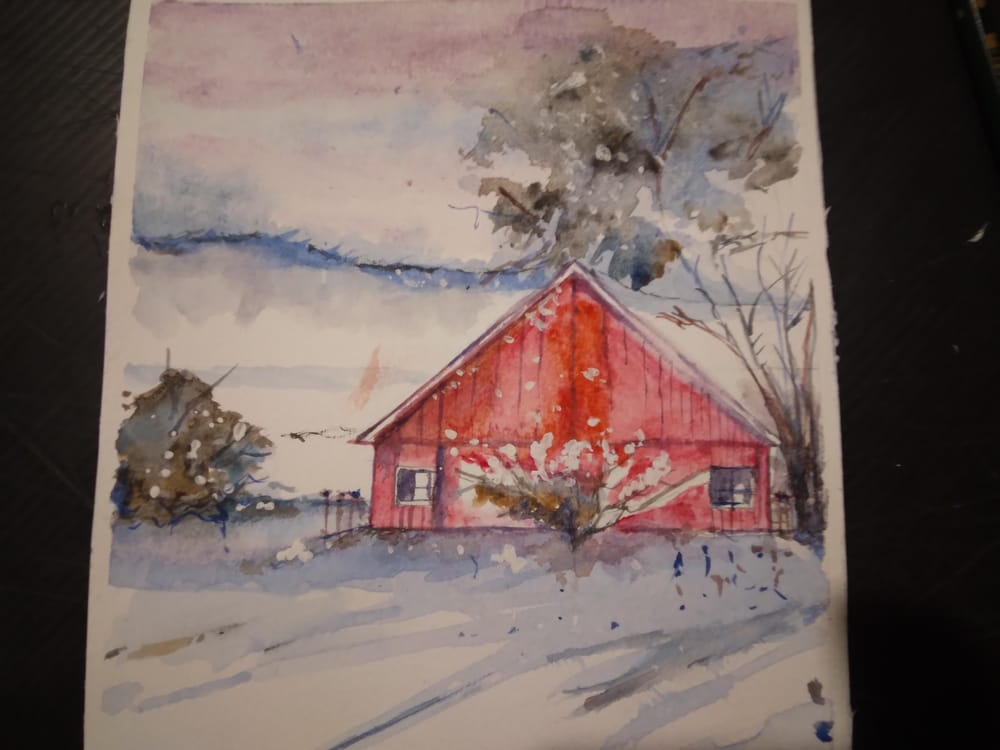 watercolour challenge - image 10 - student project