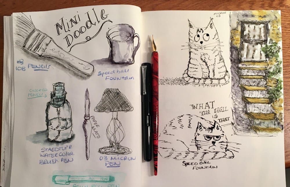 Adventures in ink - image 2 - student project