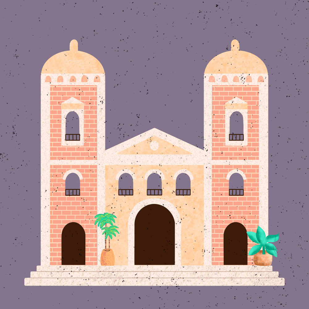 Cherries, greenhouse and Venezuelan church - image 3 - student project