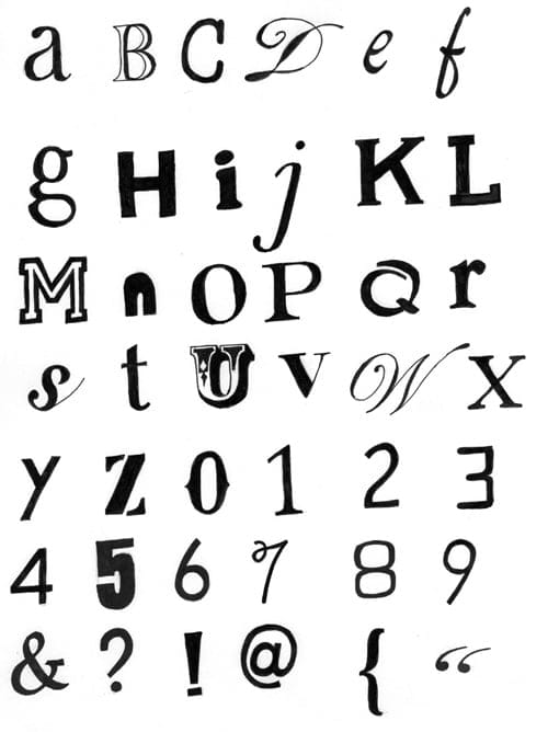 The Art of Typography - image 8 - student project