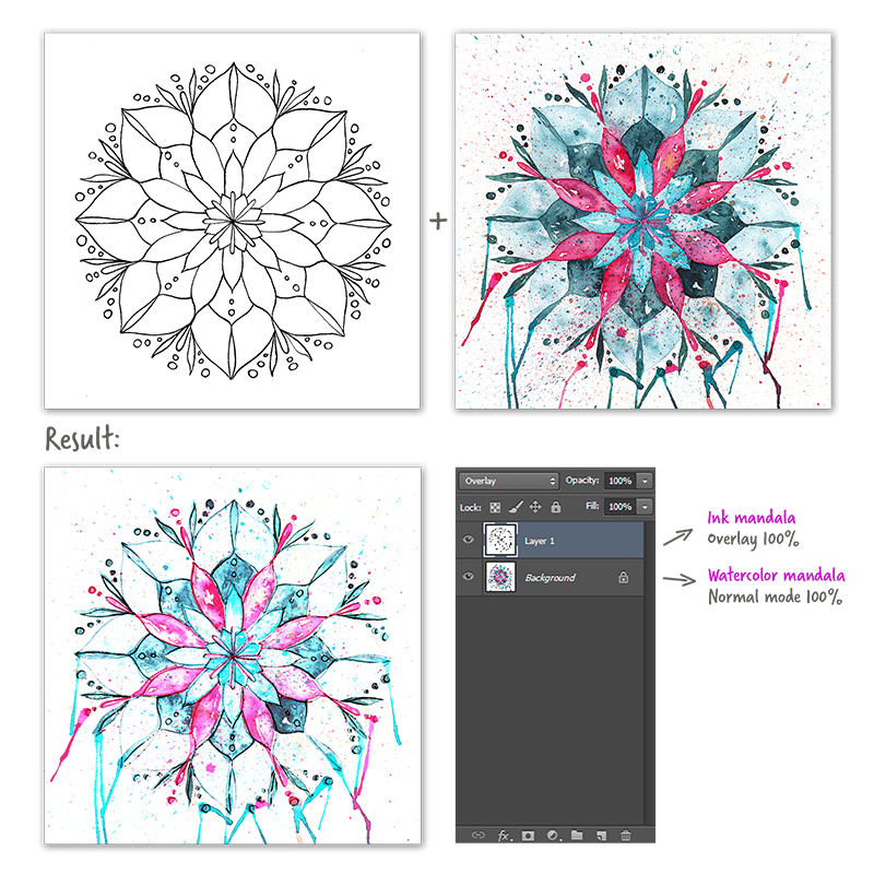 Colorful Mandalas - image 1 - student project