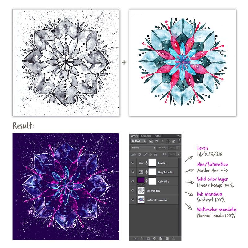 Colorful Mandalas - image 4 - student project