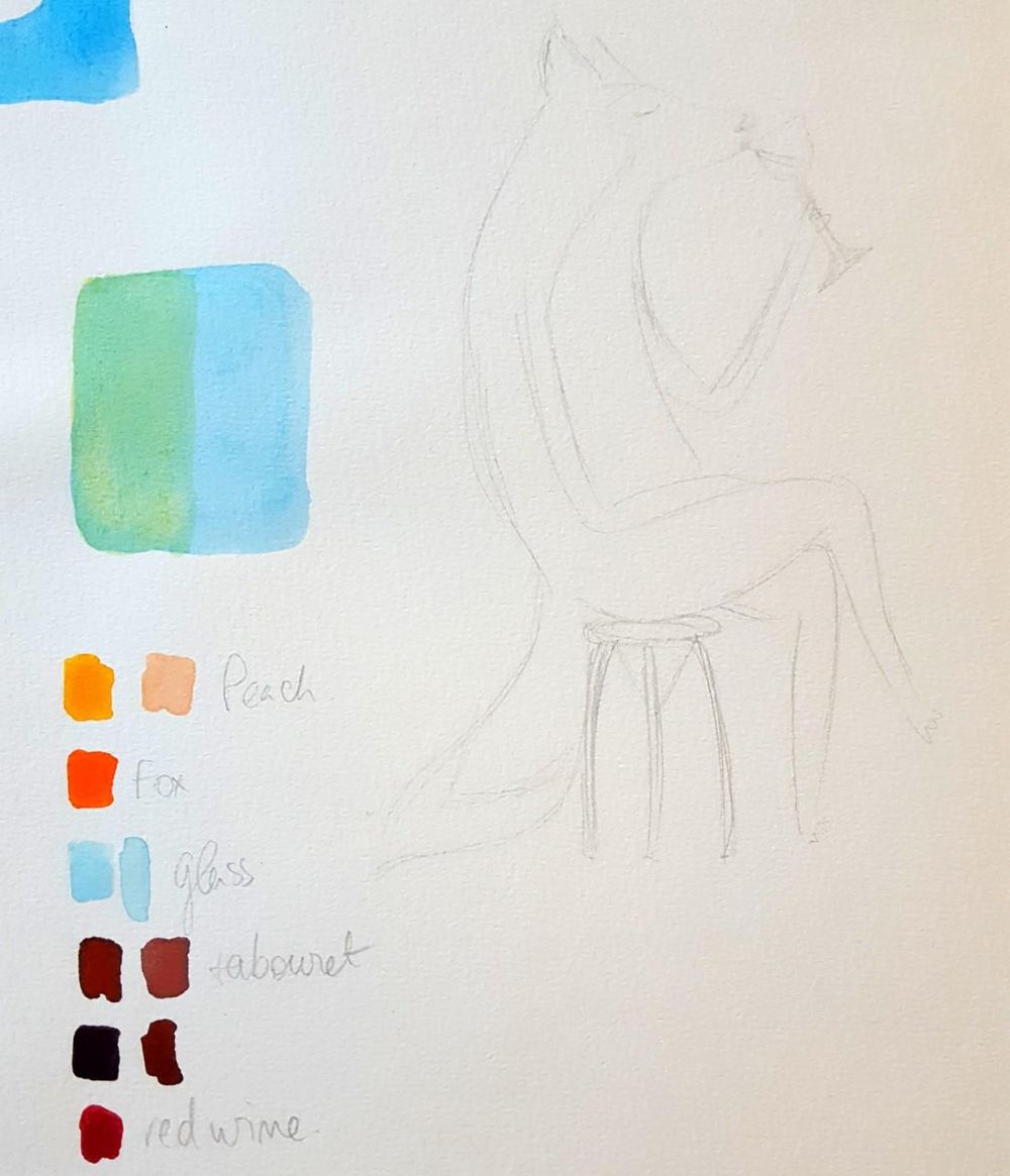Fox & Wine - image 2 - student project