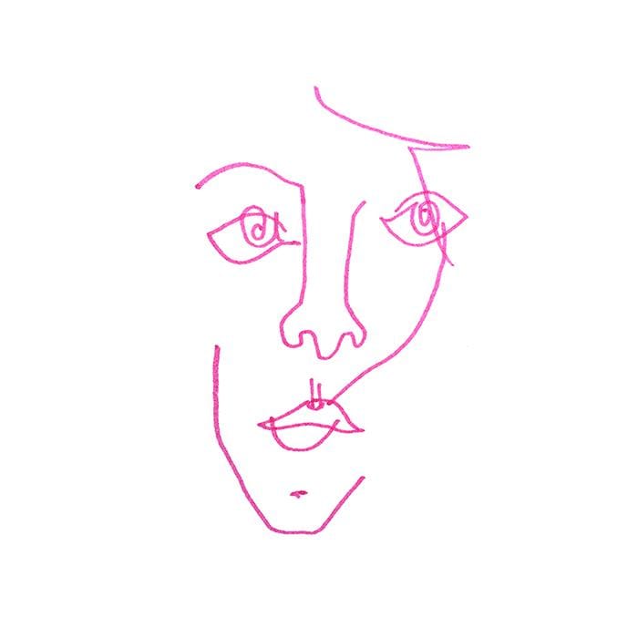 selfie sketches - image 1 - student project