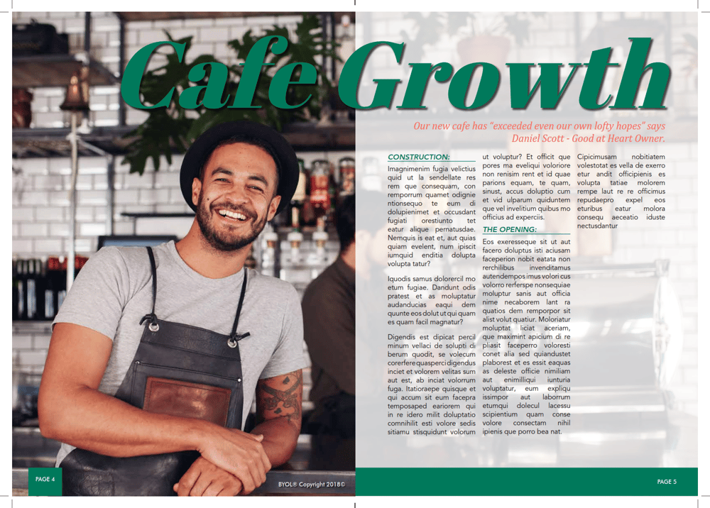 Class Exercise 2: Magazine Spread - image 3 - student project