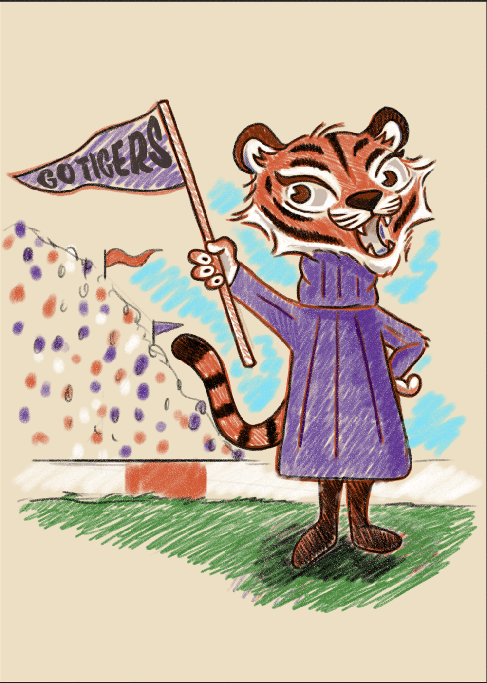I really enjoyed this Cartoony Character drawing class. Thank you - image 2 - student project