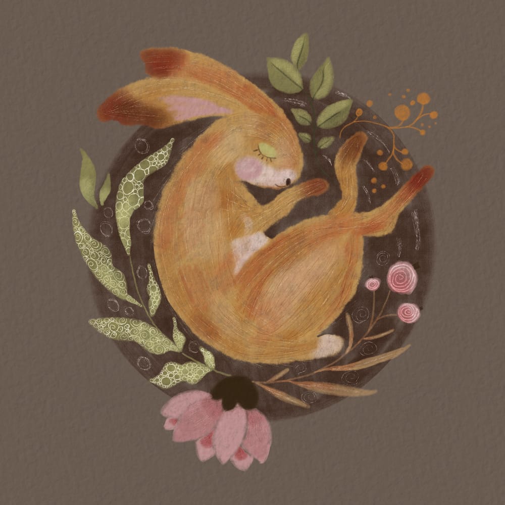 Sleepy Bunny - image 1 - student project