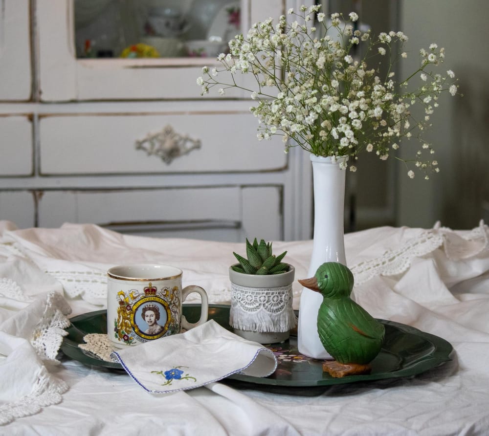 Flowers and thrifted items - image 3 - student project