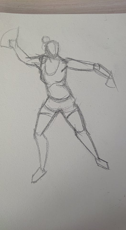 gesture drawing app