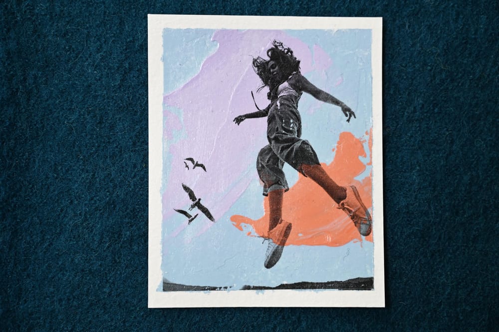 Acrylic Painting with Image Transfer - image 1 - student project