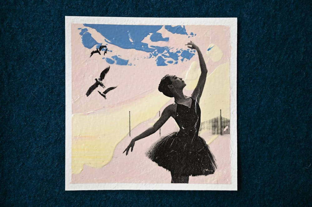 Acrylic Painting with Image Transfer - image 4 - student project