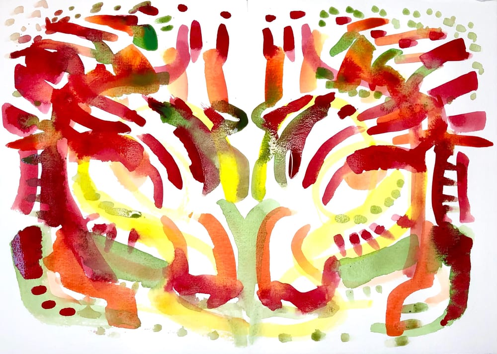 Painting w/ non-dominant hand - image 3 - student project