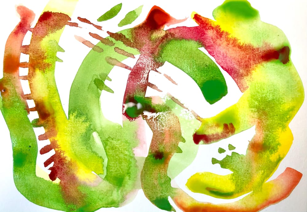 Painting w/ non-dominant hand - image 4 - student project