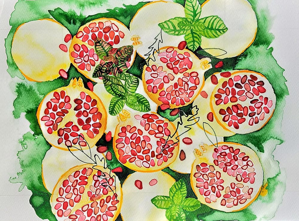 Pomegranates - image 2 - student project