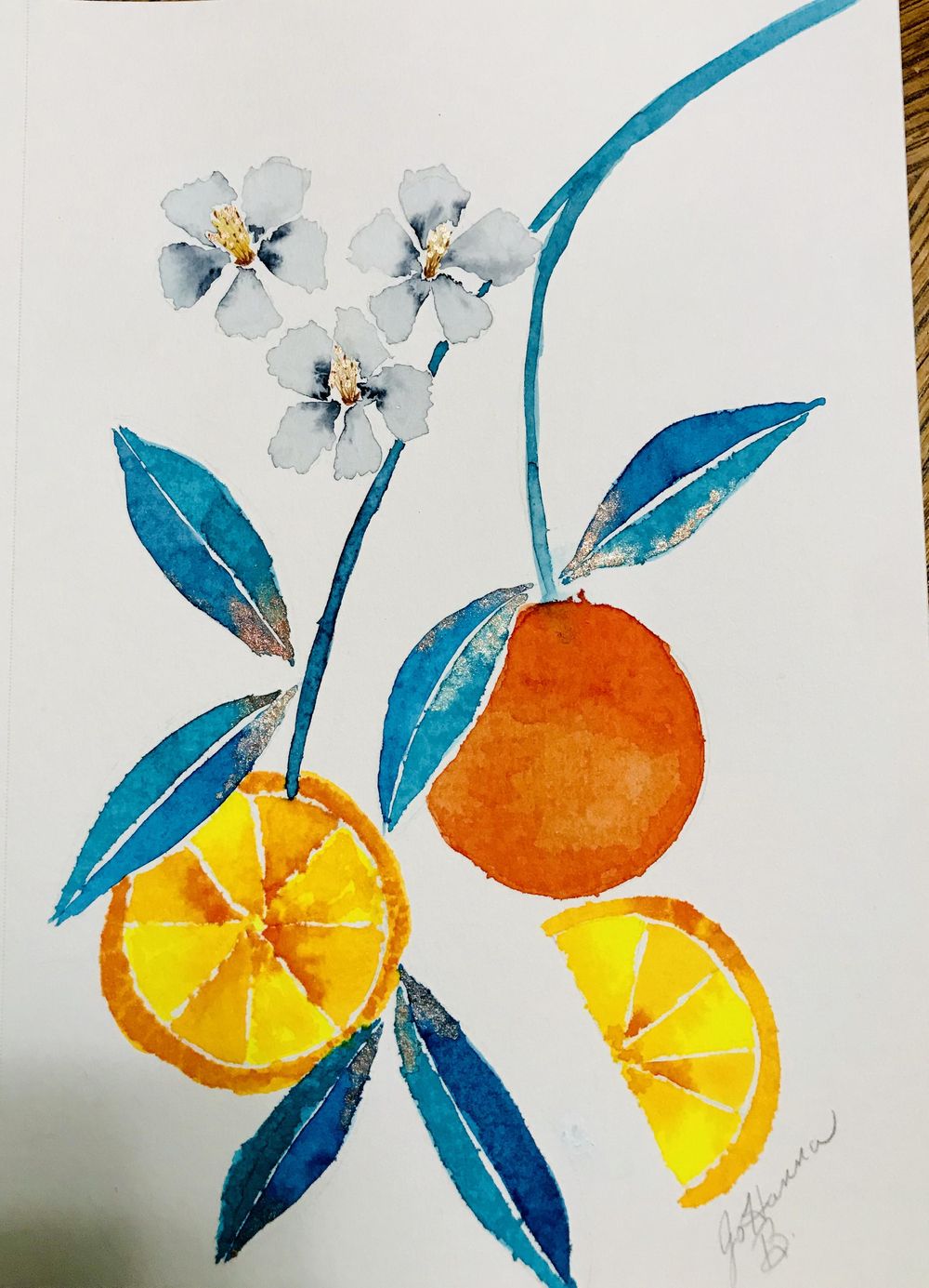 Citrus & Blossoms - image 1 - student project