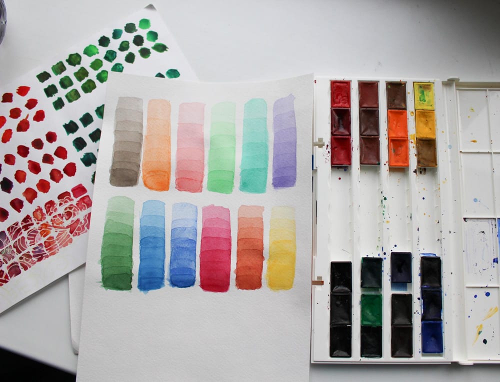 Watercolor inspirations - image 1 - student project