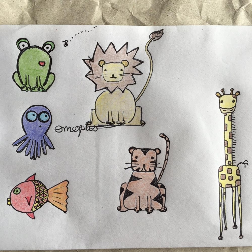 (supposed) mother & daughter draw-along - image 2 - student project