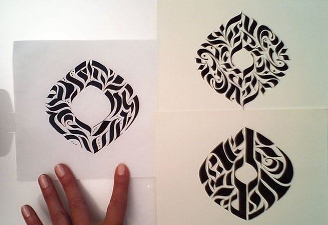 Project Sample: Calligraphy Stroke Tattoo - image 12 - student project