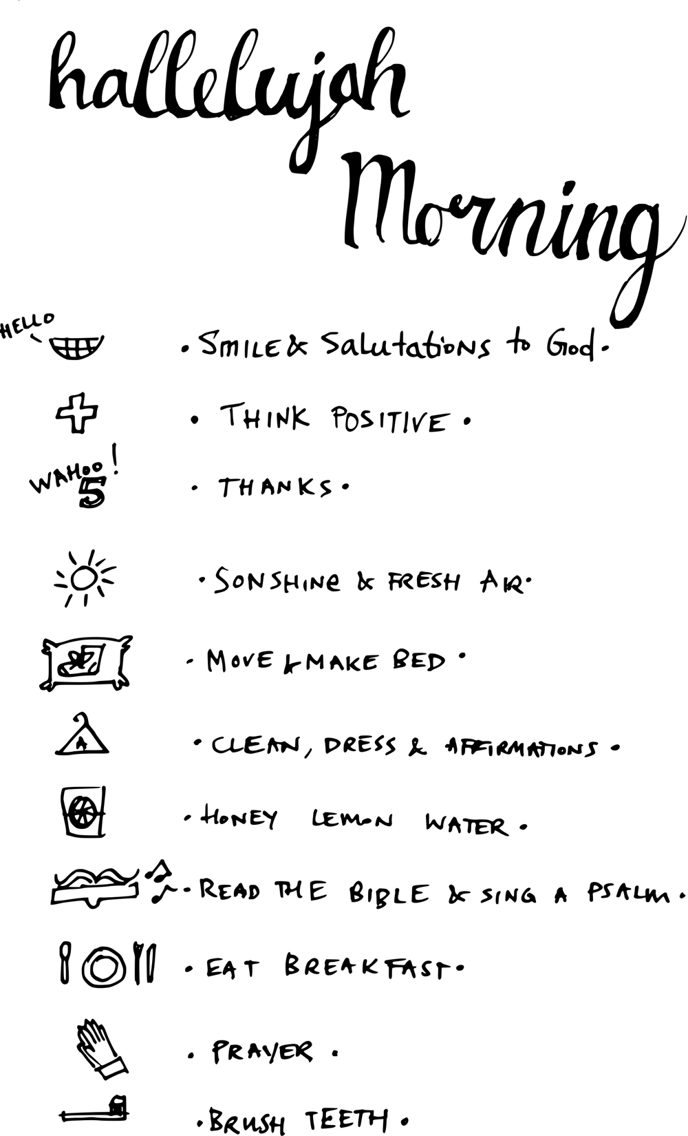 Hallelujah Morning - image 1 - student project