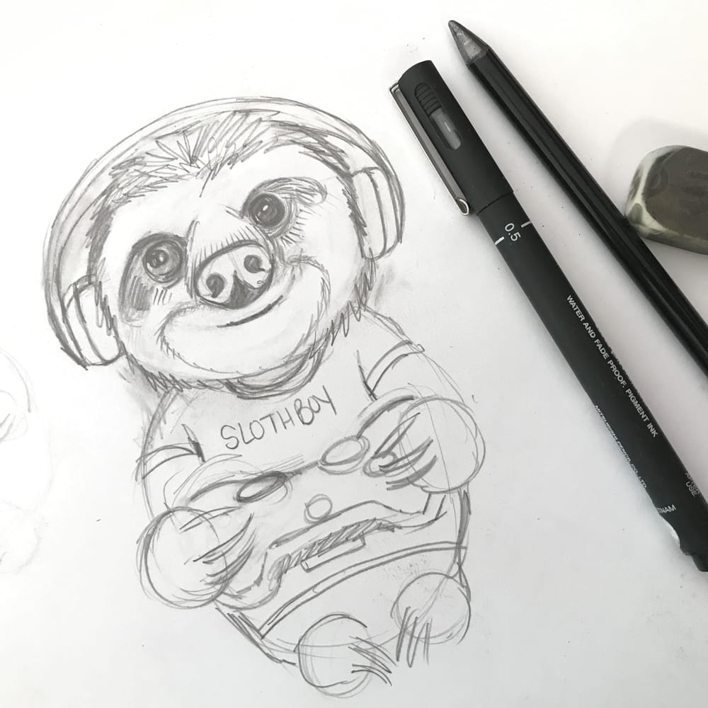 Gamer Slothboy - image 2 - student project
