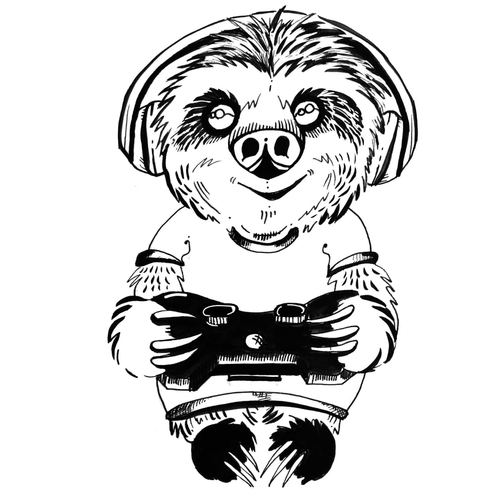 Gamer Slothboy - image 3 - student project